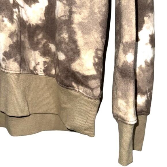 Tie-Dye Crewneck Sweatshirt Medium By Original Use 60% Cotton 40% Polyester Brow - Picture 5 of 7